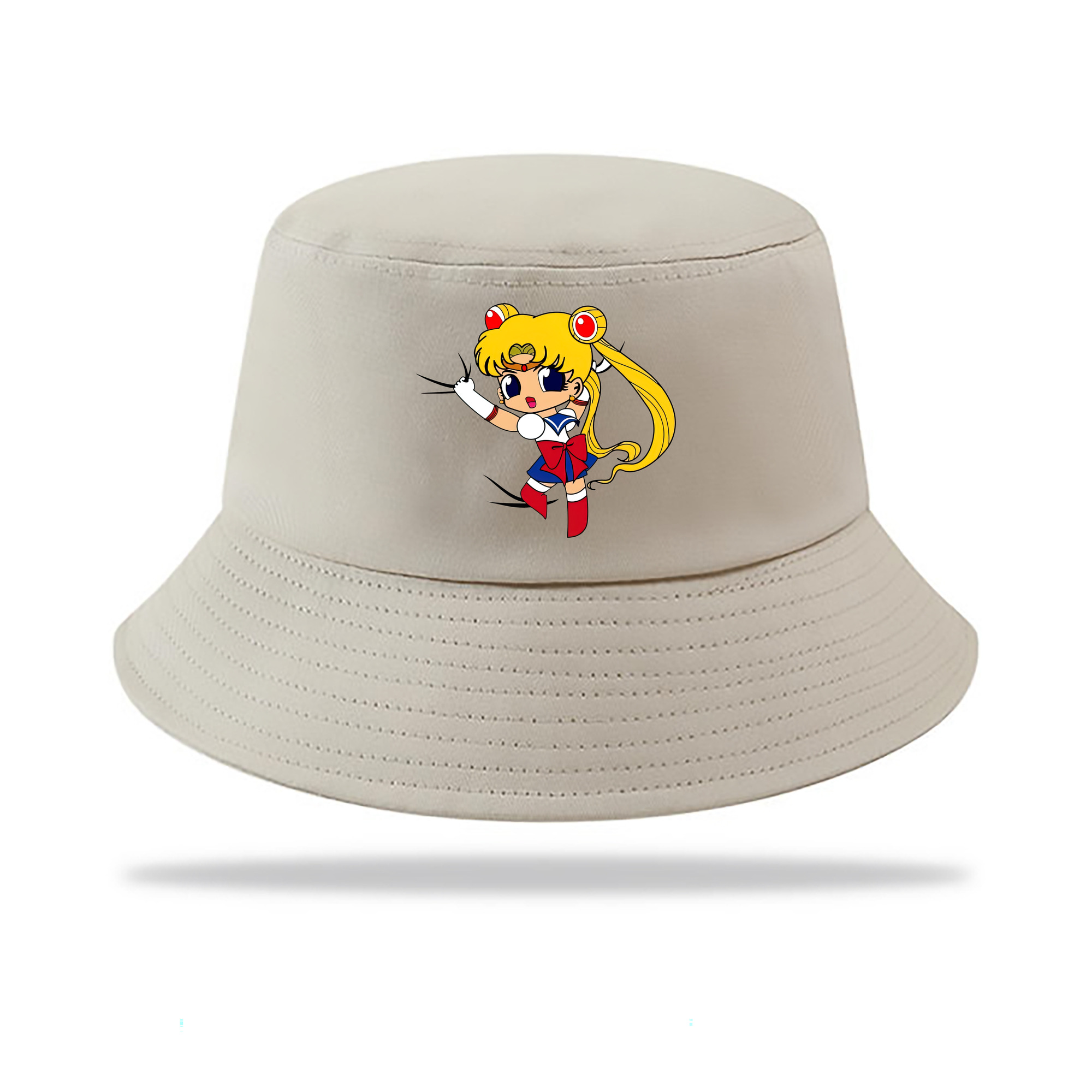 （画像用） 美少女戦士セーラームーン 月野 うさぎ つきの うさぎ Sailor Moon Tsukino Usagi アウトドア日除けバケットハット